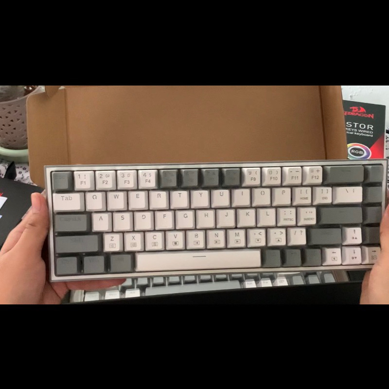 [Preloved] Redragon Mechanical Gaming Keyboard 65% RGB CASTOR - K631