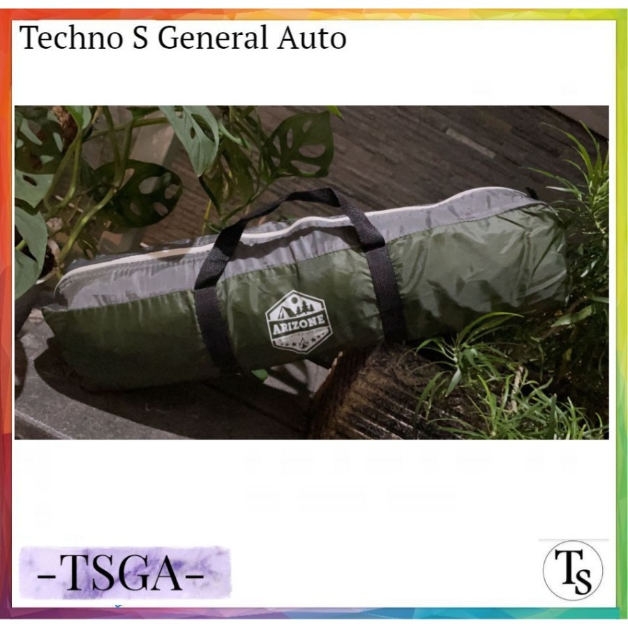 Arizone Dome Tenda ukuran 3 - 4 orang Camping Lipat Dewasa Waterproof Tenda Kemah Outdoor waterproof