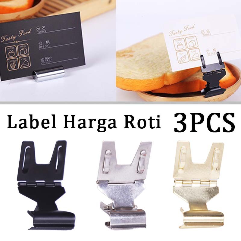 

3pcs Penjepit Harga Untuk Jualan Jepitan Harga Price Tag Label Hanger Penjepit Label Papan Tag