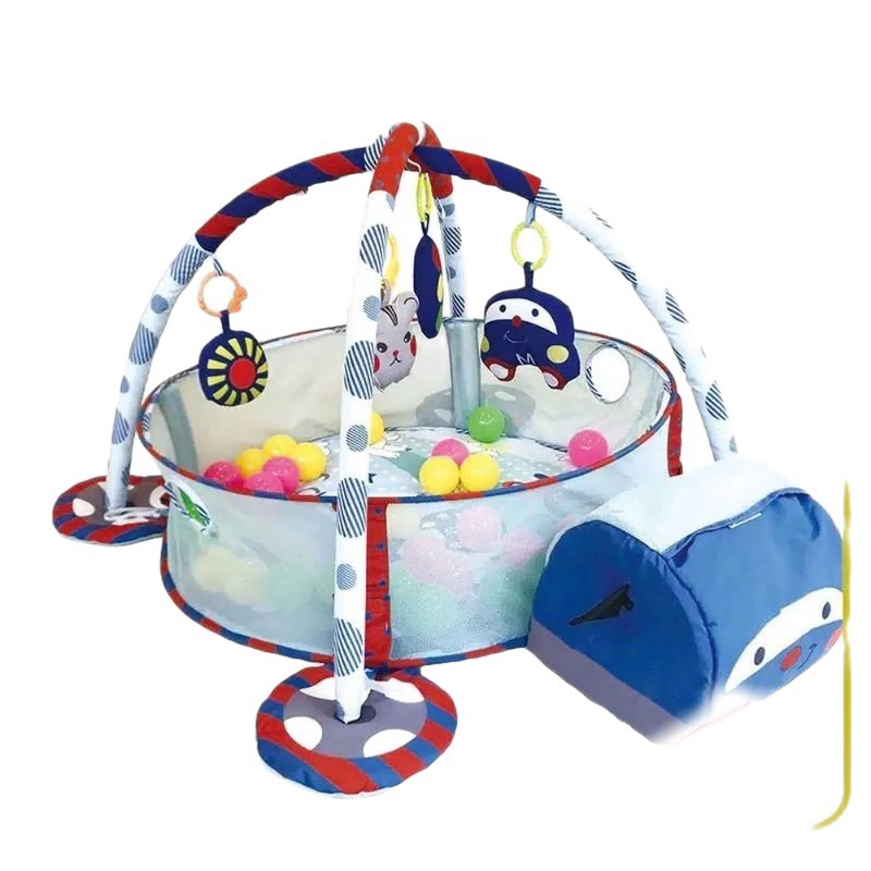BEBE SMART TRIPLE FUN BALL PIT 0m+ / KOLAM MANDI BOLA ANAK