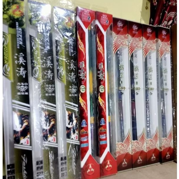 Joran tegek THREEFISH XITAO XIYING XIYUE 450 & 450 Tegek ringan