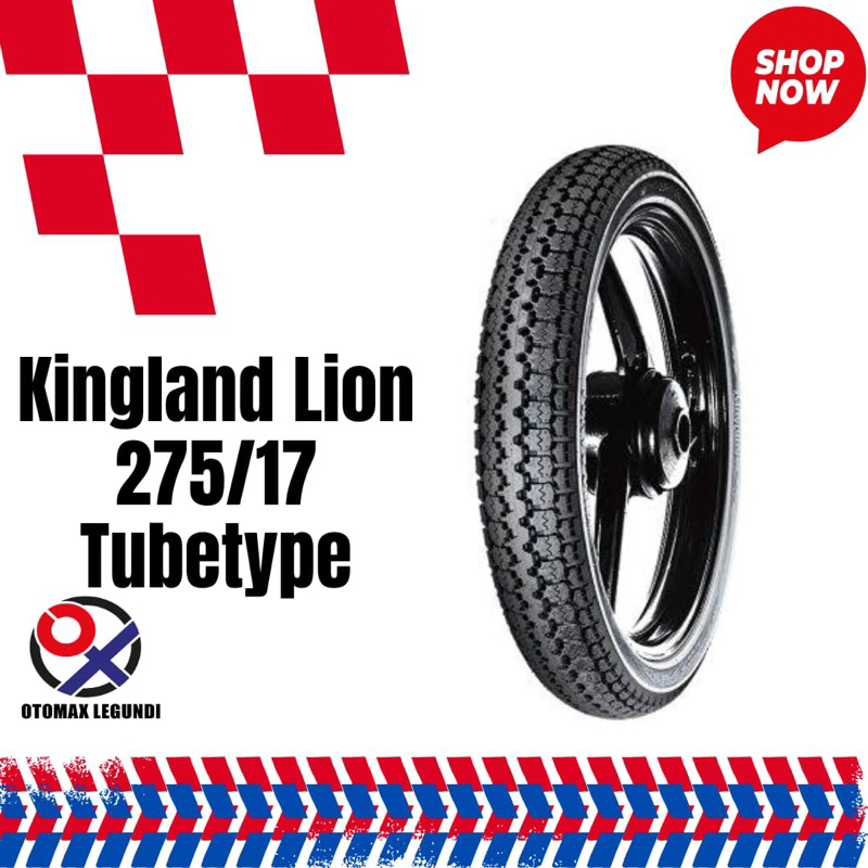 Ban luar Kingland 275/17 Tubetype