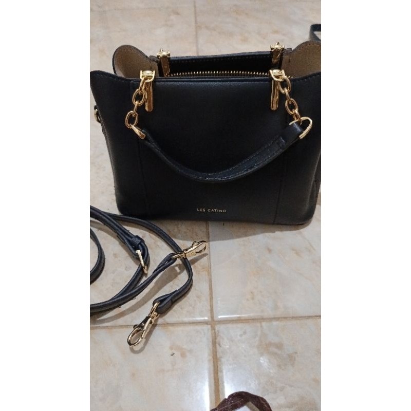 Tas Les Catino slingbag hitam