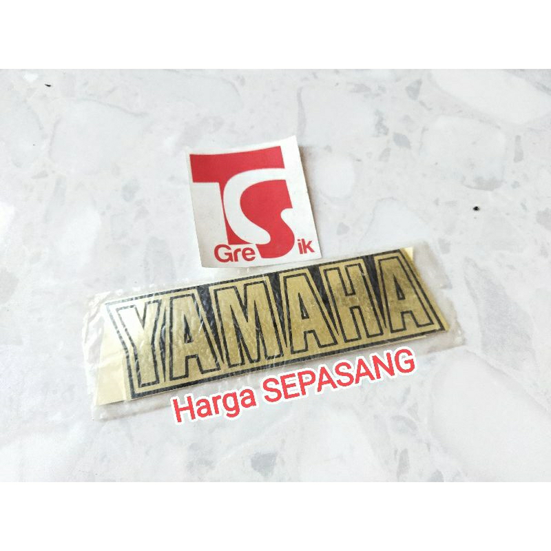 Emblem Logo Stiker Tangki Yamaha L2 Super L2sn Rx100 NOS