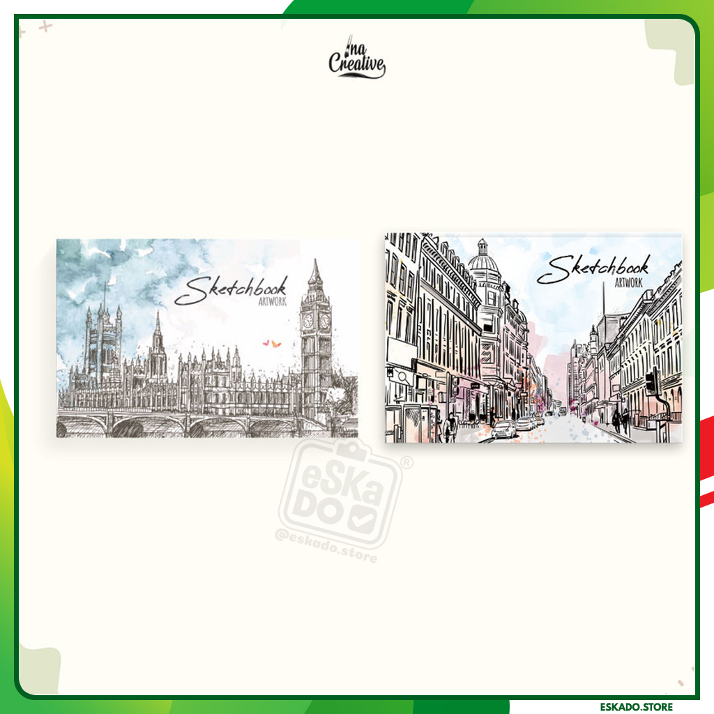 

Sketchbook / Buku Sketsa / Buku Gambar INA Creative A4 ( 25 Lembar )