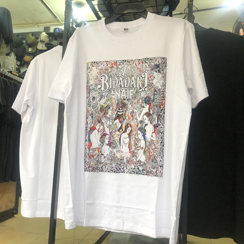 Kaos Naif Band Tshirt Bahan 100% Cotton Kombed 30s | Size S M L XL XXL 3XL 4XL