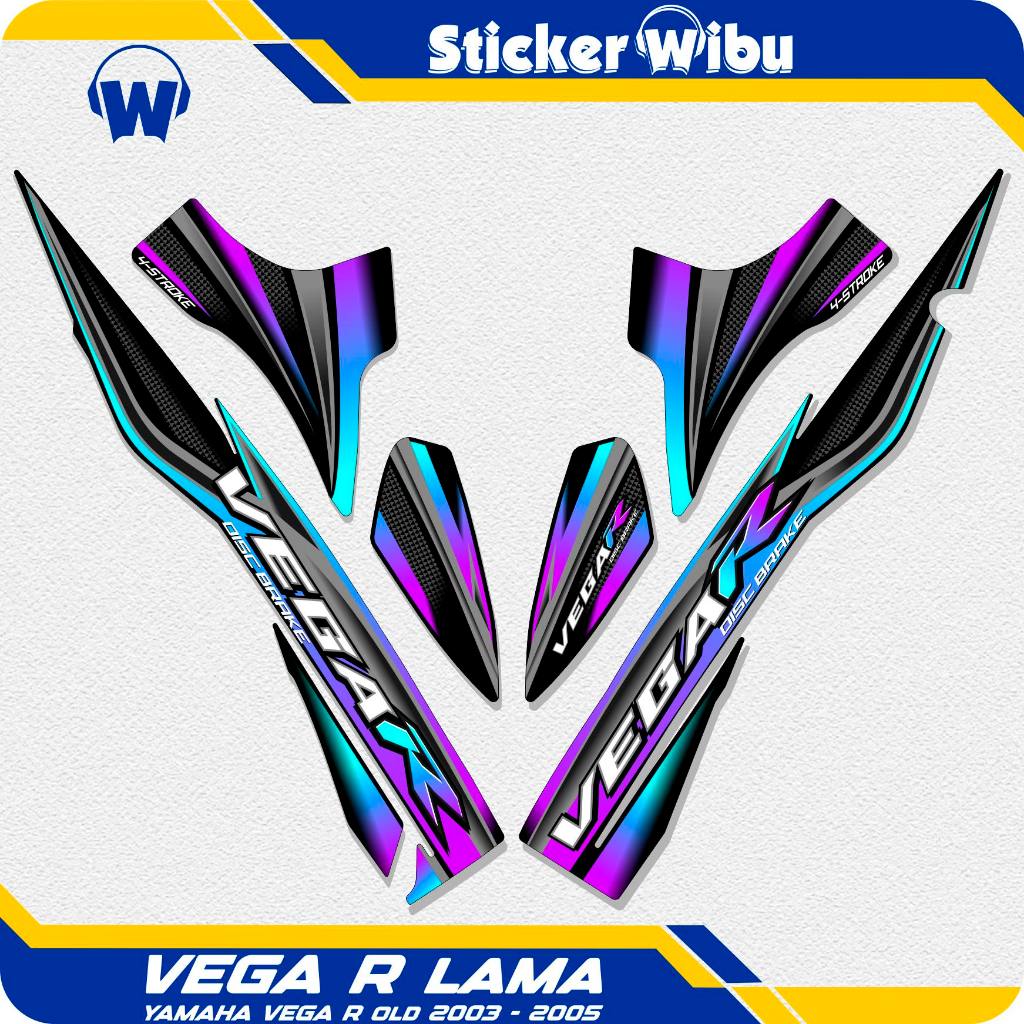 Striping Vega R Lama Motif N8 Stiker Vega R Sticker Vega Rr Setriping Vega R Variasi Ori