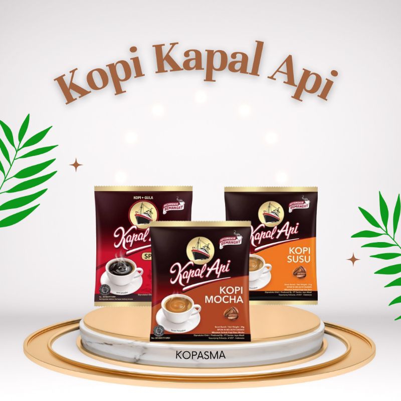 

(KOPASMA) Kopi Kapal Api All Varian 1 Renceng