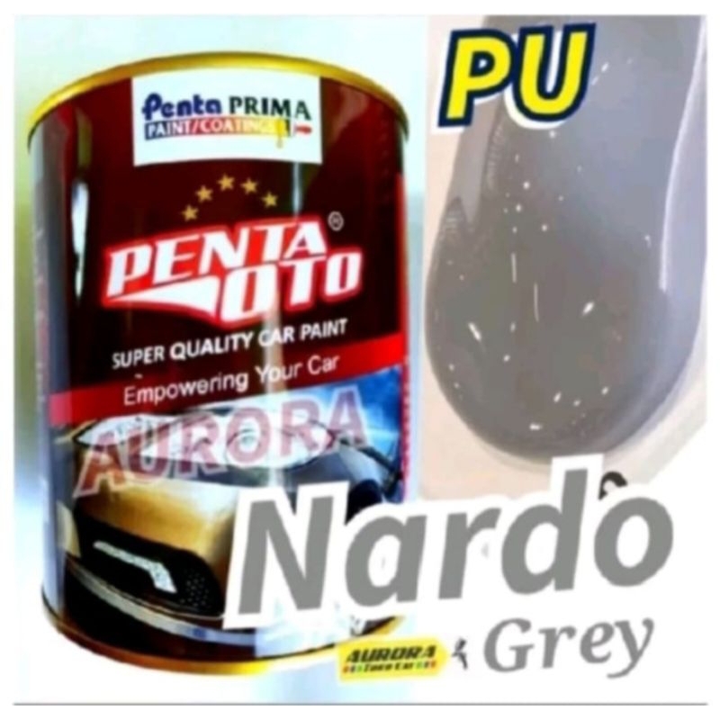 Cat Nardo Grey PU/Cat Penta Oto Nardo Grey Abu Abu Solid