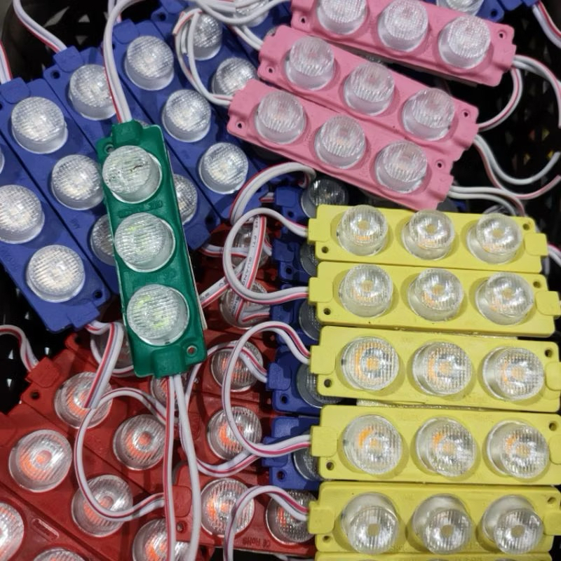 SAMSUNG LED MODUL INJEKSI 3MATA CAHAYA TERANG/LAMPU LED NEON BOX huruf timbul 3mata(MODUL BIASA) UNI