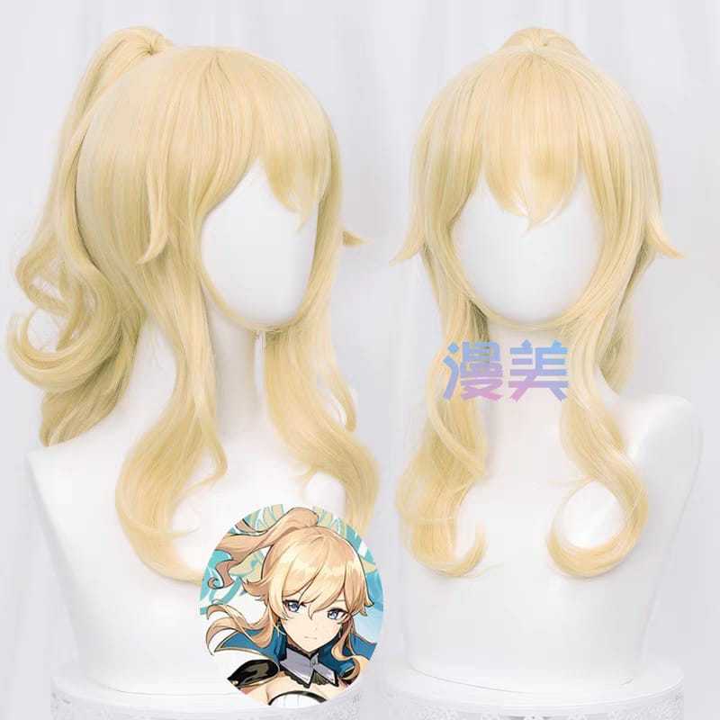 WAIFUKU - PO Wig Cosplay Jean Genshin Impact Asli Brand Manmèi Womanmei Ywailisi Alice