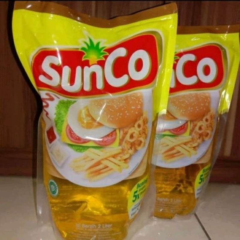 

1 dus minyak sunco 2 liter