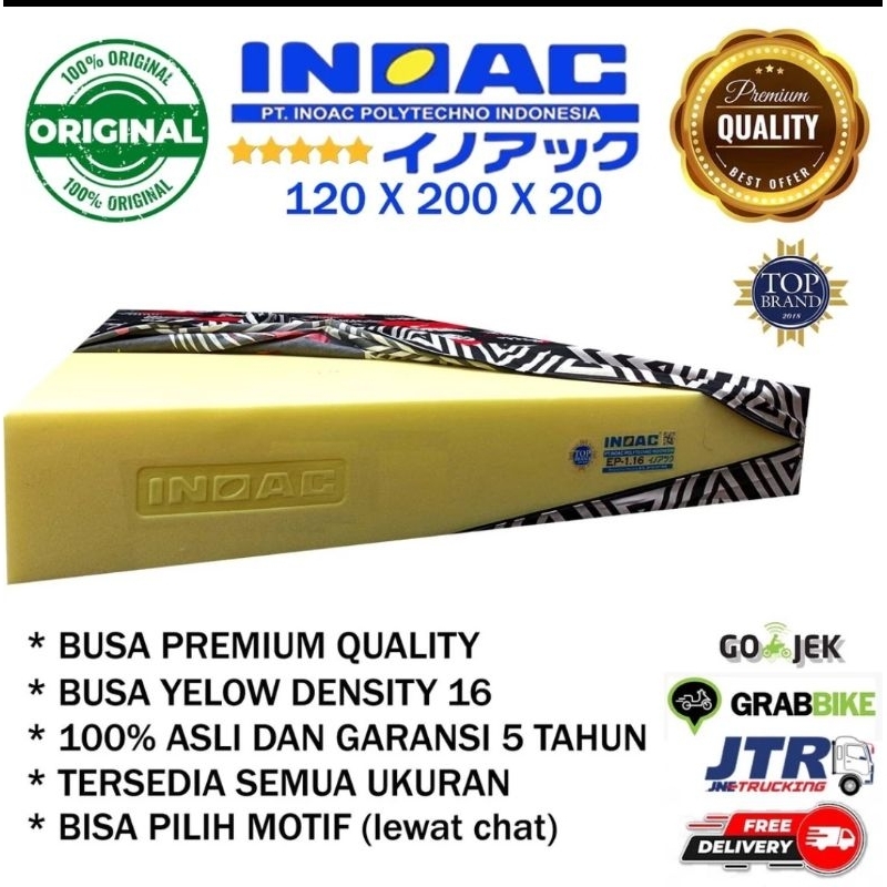 Kasur Busa Inoac D16 Tebal 20cm Semua Ukuran Kusus Semarang Kota