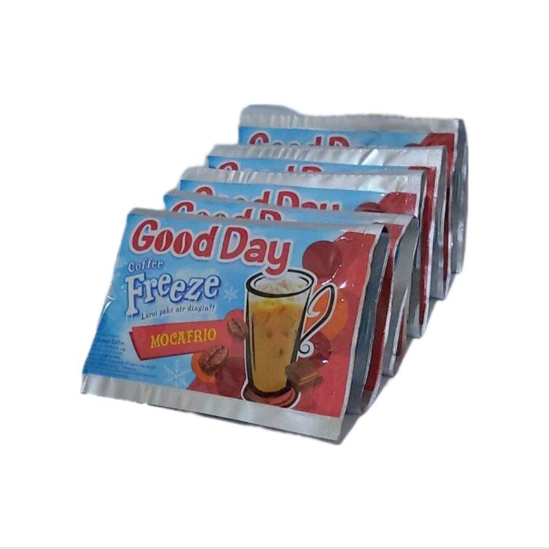 

Good Day Coffee Freeze Mocafrio (1 renceng/10 sachet)