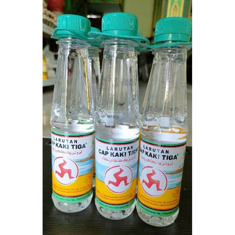 

Larutan Cap Kaki Tiga 200 Ml Per Pak isi 6 Pcs