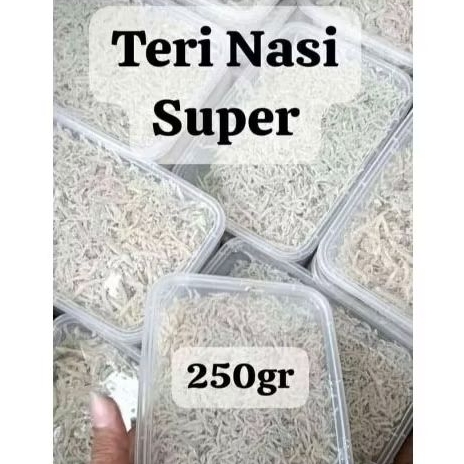 

udang rambutan & teri nasi box