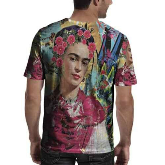 Frida Kahlo Tshirt Bahan Polyester Jersey | Casual T-SHIRT Size S M L XL XXL 3XL 4XL | PO 3 HARI