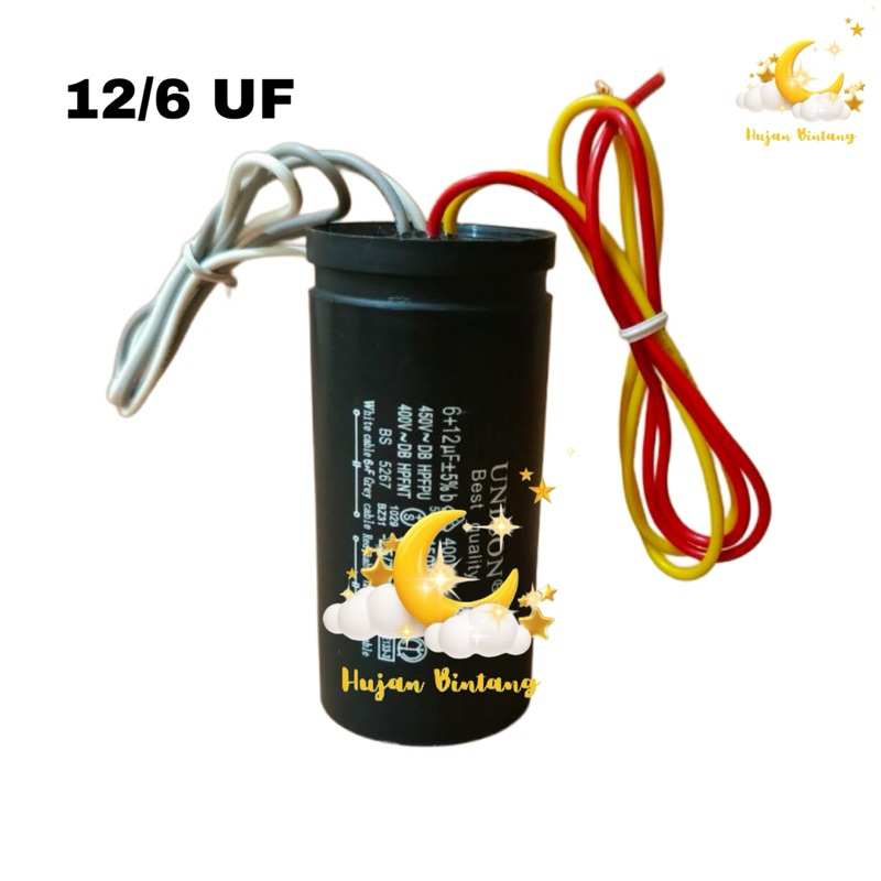 KAPASITOR MESIN CUCI 2 TABUNG SAMSUNG / KAPASITOR MESIN CUCI MERK SAMSUNG 2 TABUNG / KAPASITOR MESIN