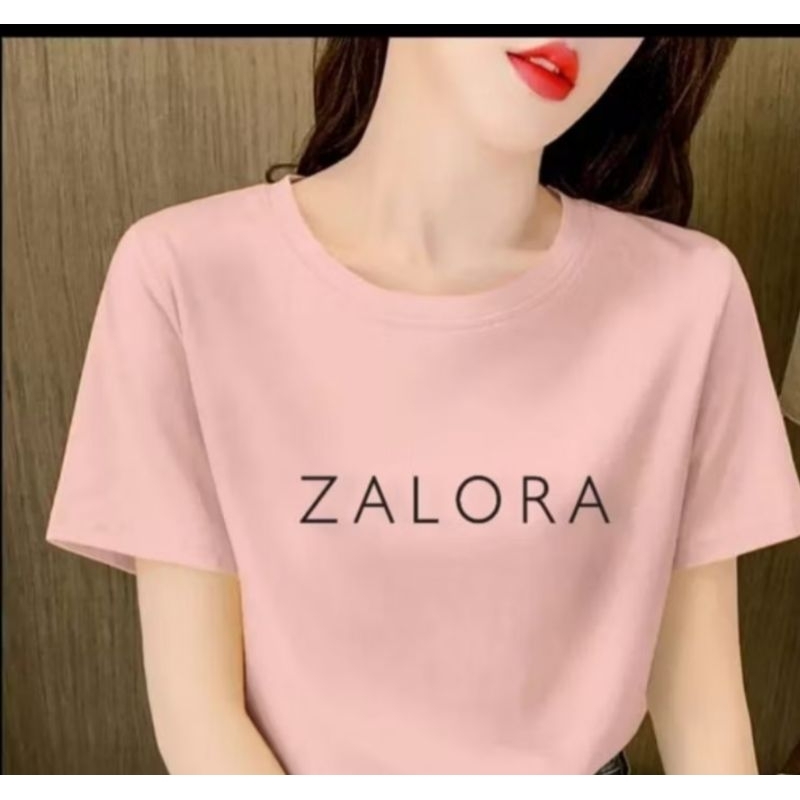 kaos pria wanita cotton combed 30s Baju pria wanita distro branded Zalora