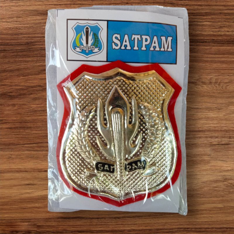 LENCANA KEWENANGAN SATPAM SECURITY-PIN LENCANA KEWENANGAN SATPAM SECURITY