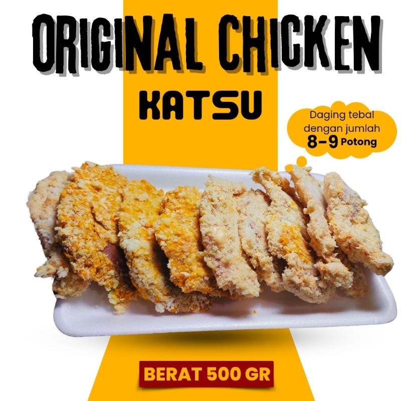 

Premiere Original Chicken Katsu irisan tebal isi 8-9 (500 Gram)