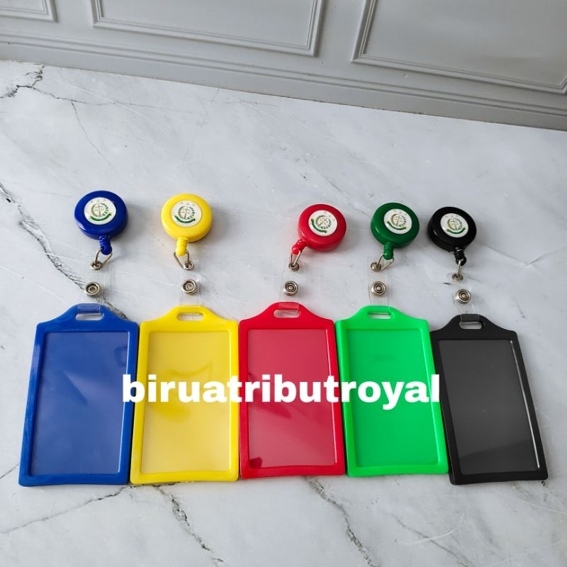 NAME TAG KEJAKSAAN RI JAKSA / ID CARD HOLDER BOLAK-BALIK KEJAKSAAN RI / Id Card Holder Yoyo Logo Kej