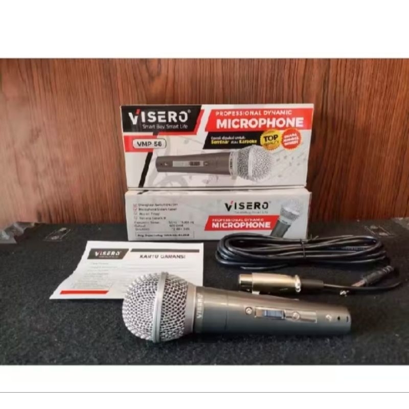 MICROFONE VISERO VMP 58 / Mic Kabel
