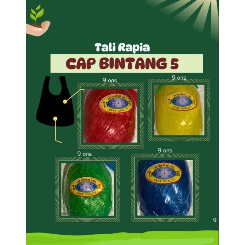 

tali rapia cap bintang 5