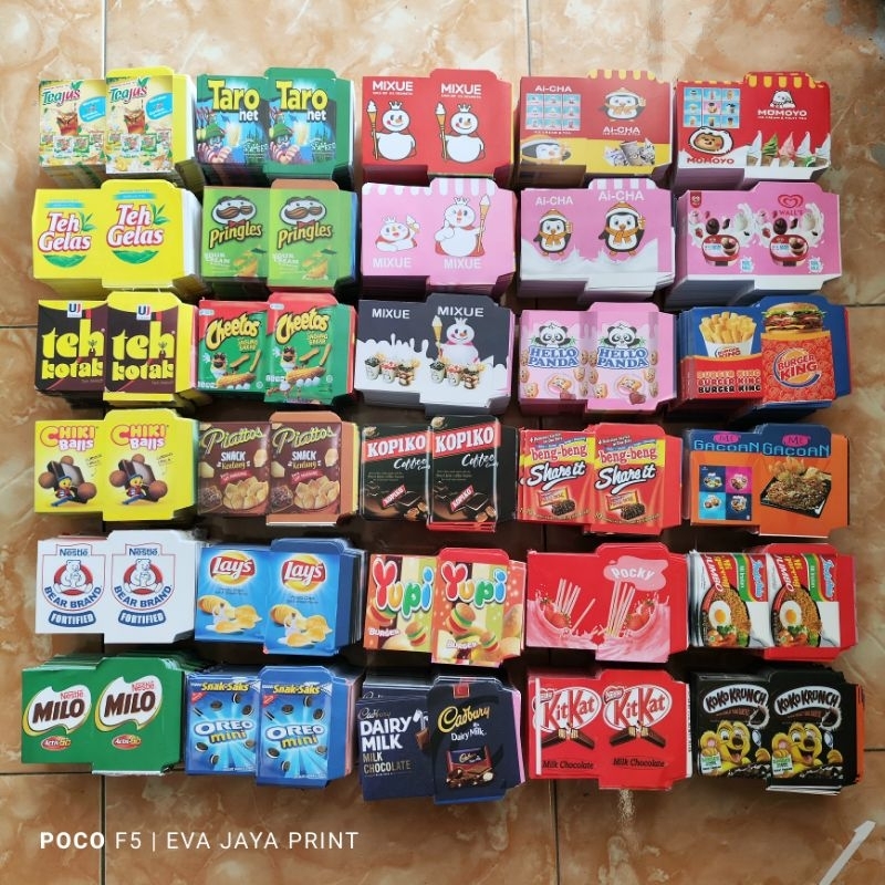 

1000 lembar Amplop Lebaran Snack Plesetan Kecil