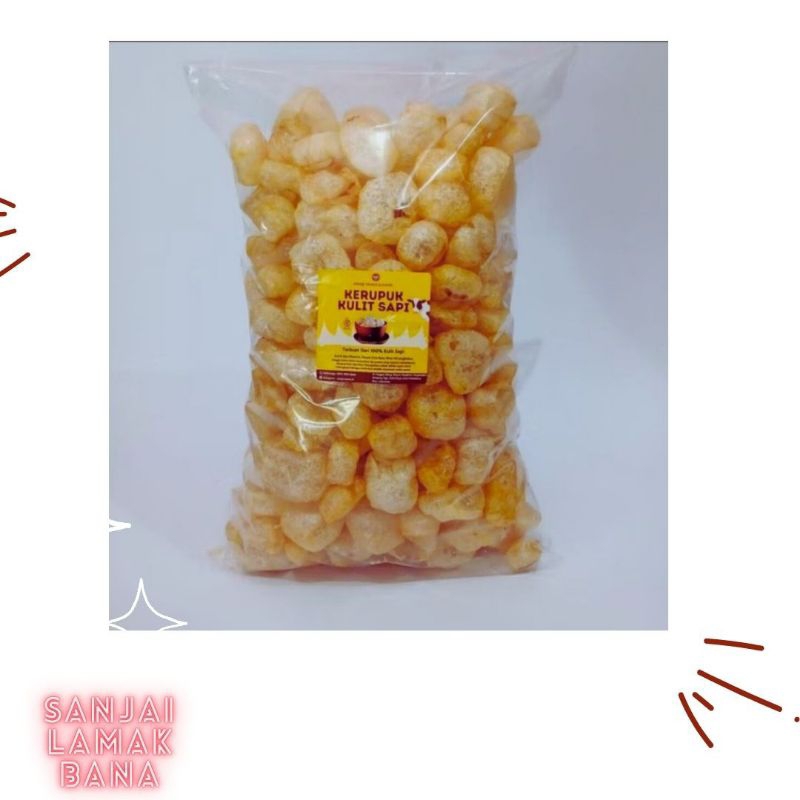 

Kerupuk Kulit / Jangek berat 500 gram