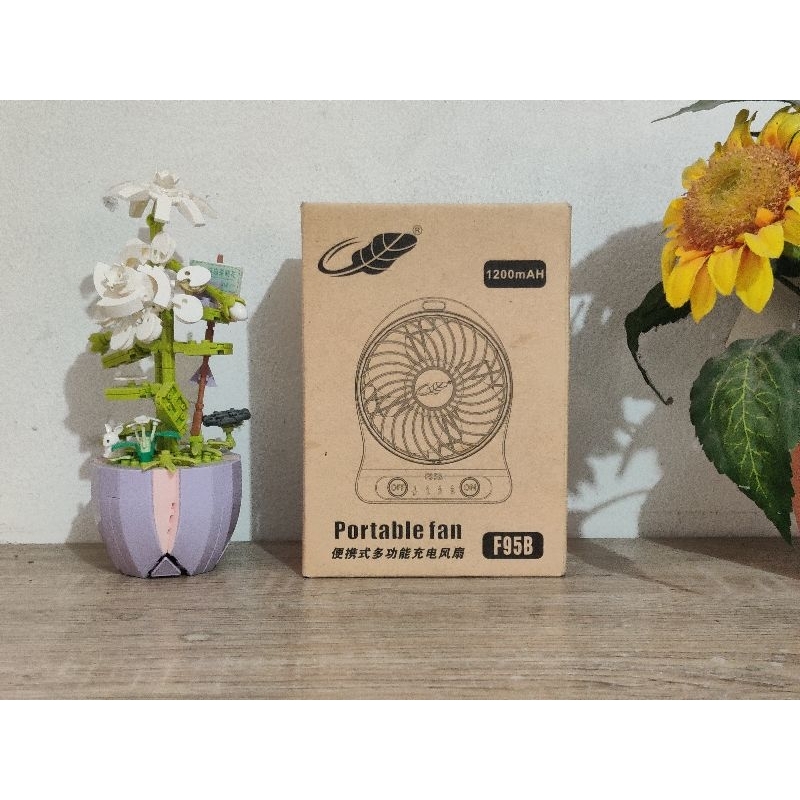 Kipas Angin Portable F95B 1200 mAh