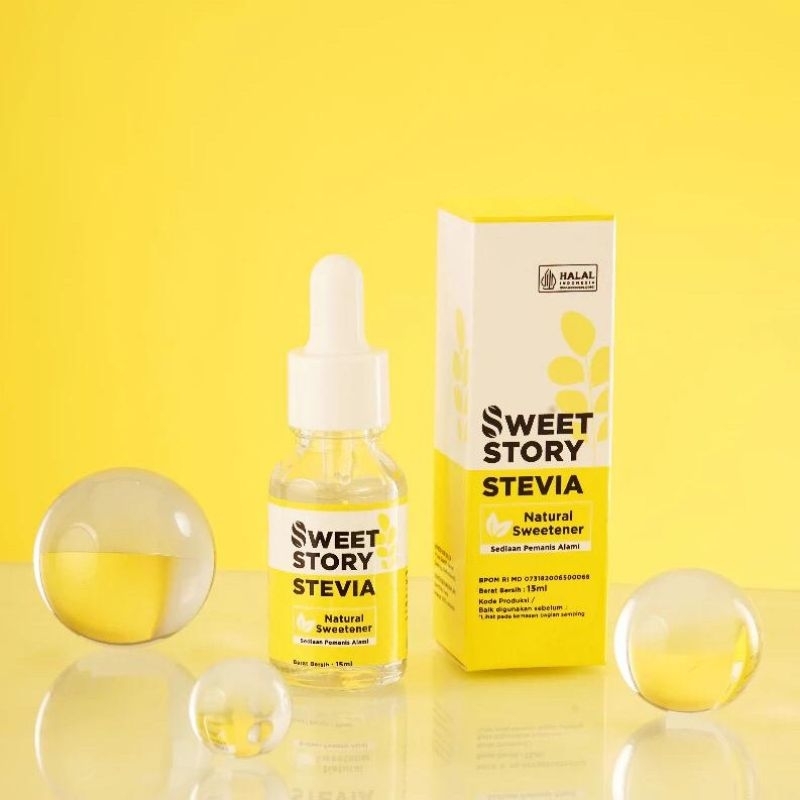 

Sweet Story Stevia Cair Pemanis Alami 0 kalori