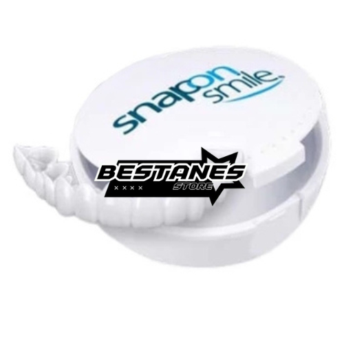 Gigi Palsu Silikon Silicone Snap On Smile Satu Set Atas Bawah Aksesoris Pria Wanita Unisex Original