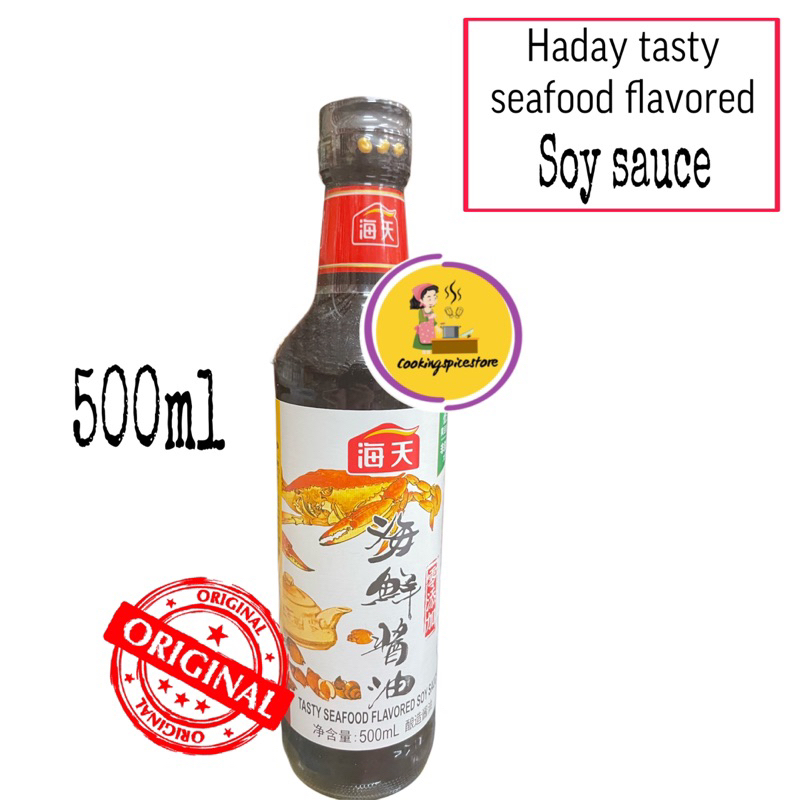 

Haday Tasty Seafood Flavored Soy Sauce 500ml