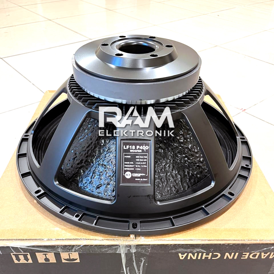 Komponen Speaker 18 Inch RCF LF18P400 | LF18 P400 | LF 18 P400 | L18P400 Grade A