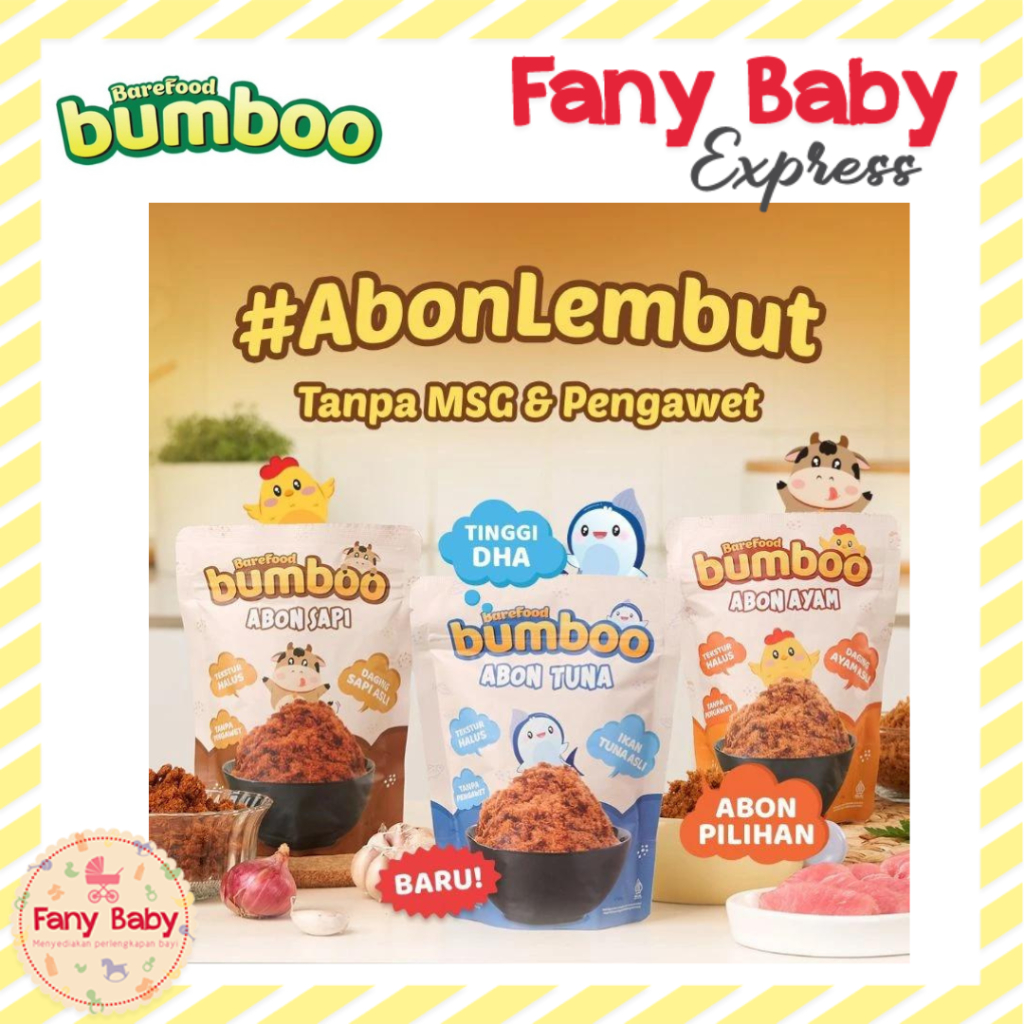 

BUMBOO BY BAREFOOD ABON ASLI - ABON MPASI 100GR