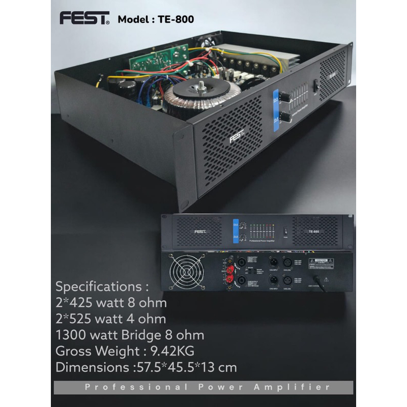 BETAVO AUDIO POWER AMPLIFIER TX-500