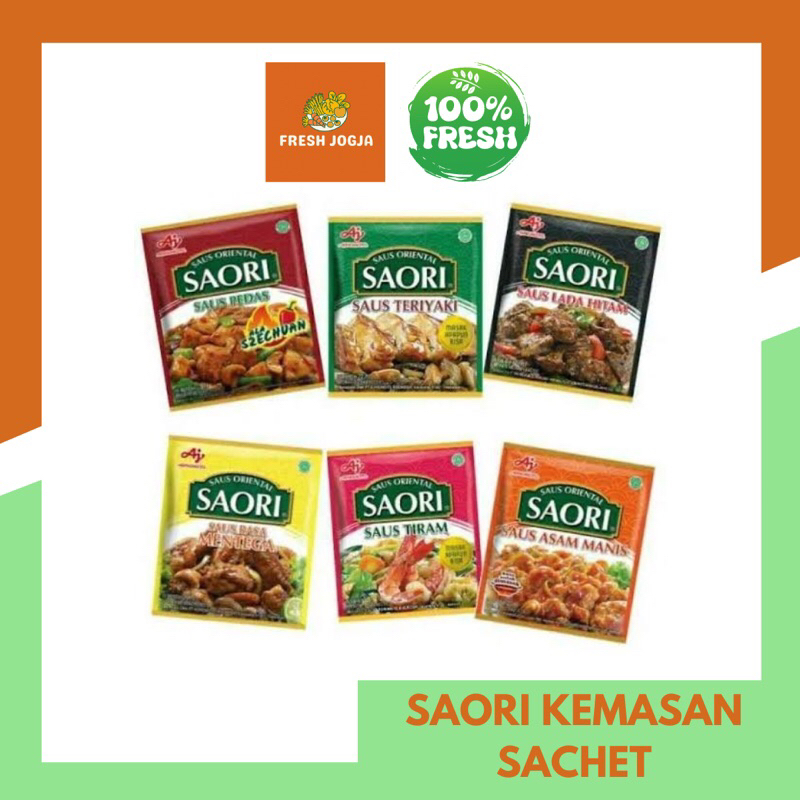 

Saori Saos Oriental Kemasan Sachet | Fresh Jogja
