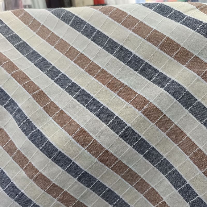 bahan katun linen bordir/kain linen/kain bordir