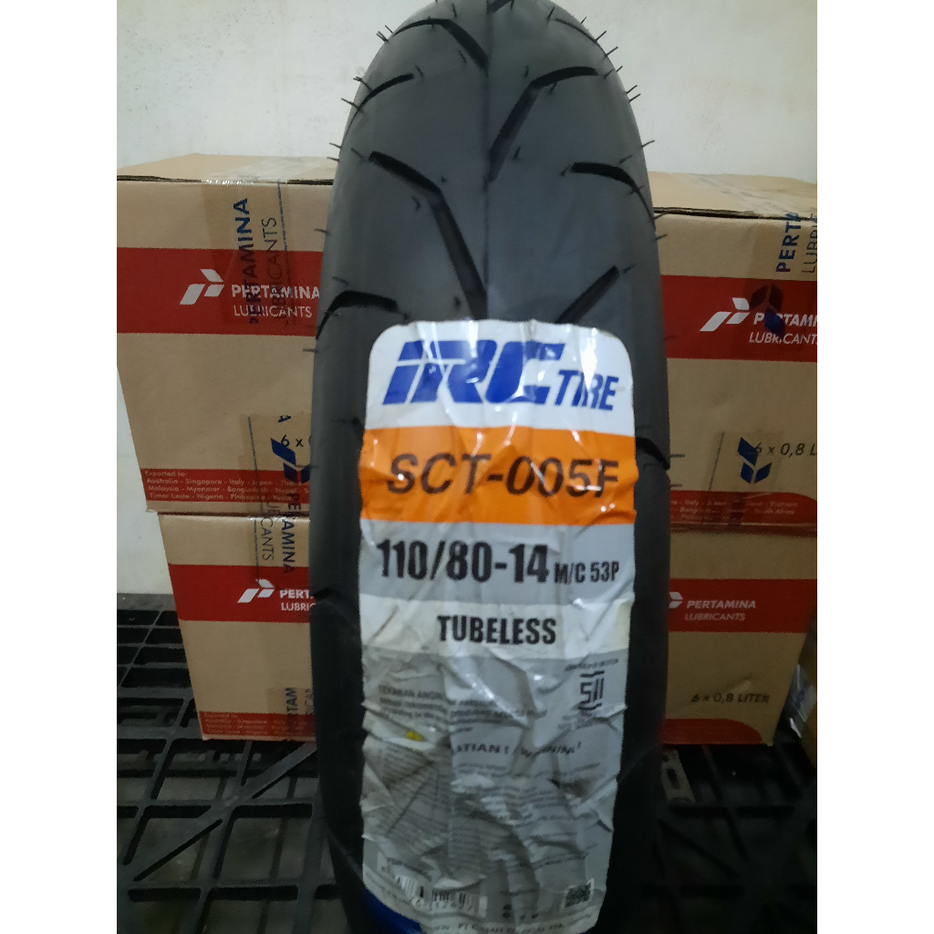 BAN LUAR IRC TUBELESS 110/80-14
