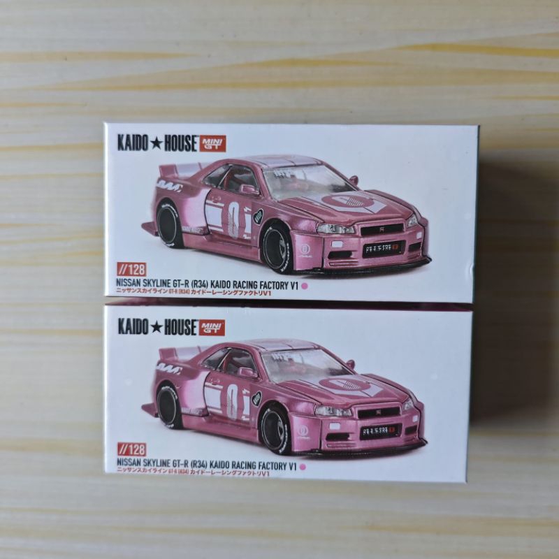 Kaido House X Mini GT Nissan Skyline R-34 Kaido Racing Factory V1