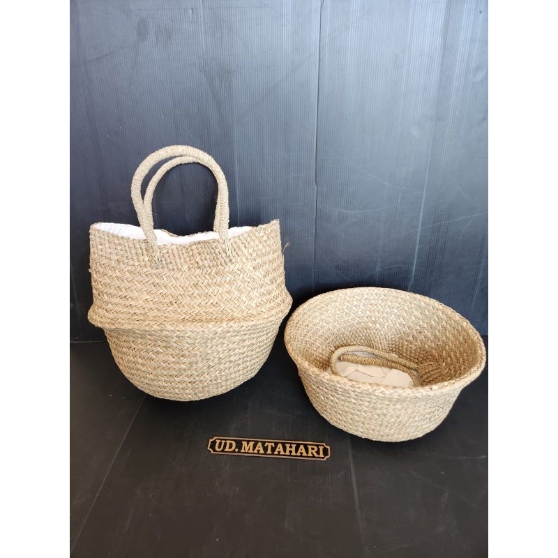 Rotan/Anyaman Rotan/Mendong Pot/Tas Mendong