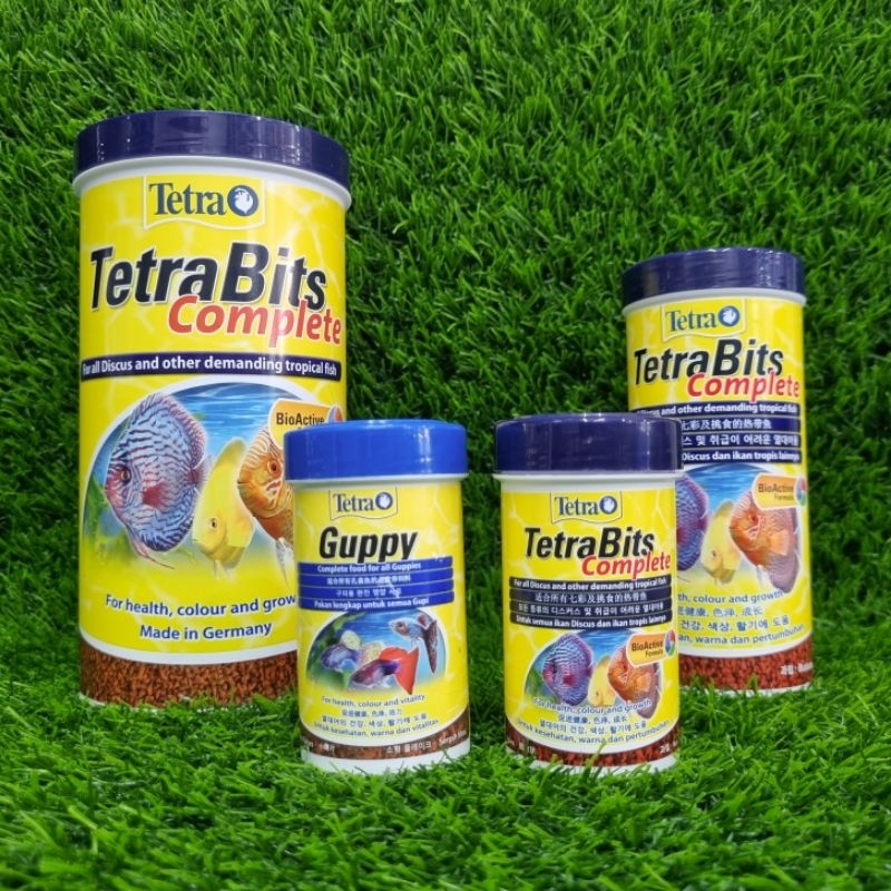 Makanan Ikan Tetra Bits Discus Tropical Fish Glofish Pelet Ikan Kering Pakan Ikan Hiasan Aquarium Ko