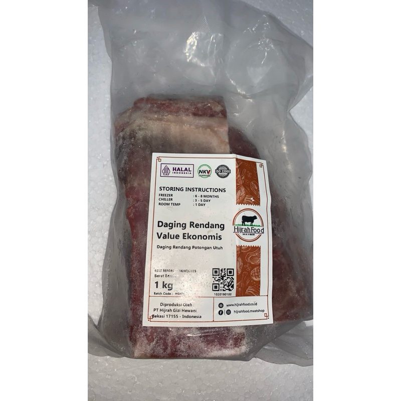 

Daging Rendang Ekonomis 1 Kg
