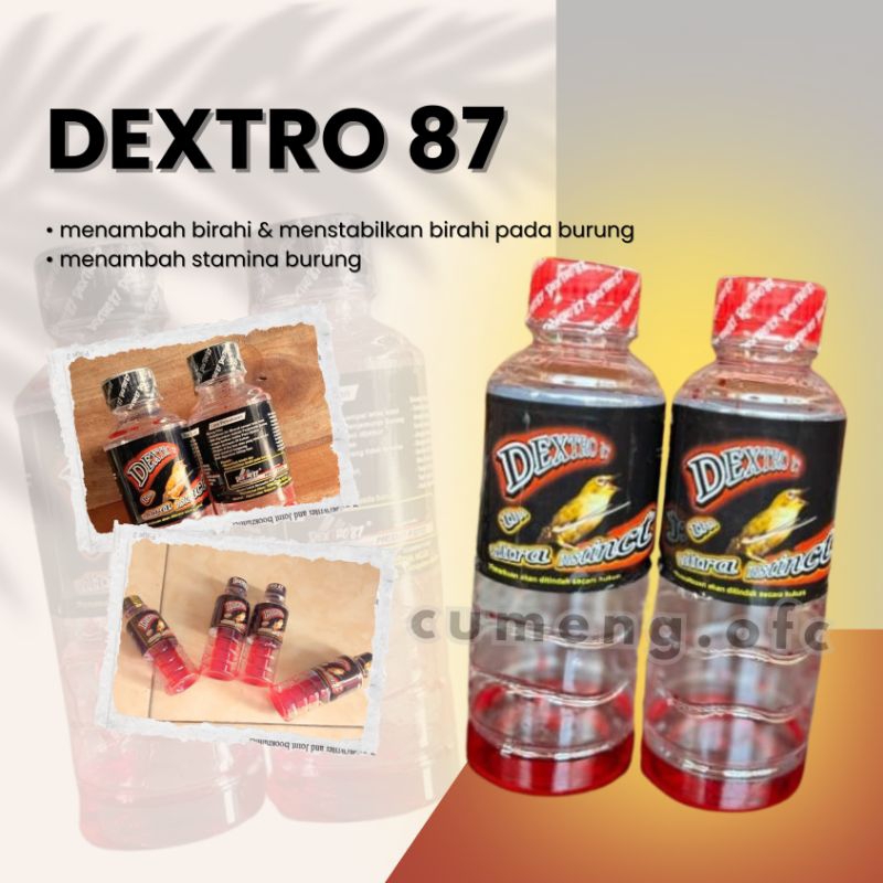 DEXTRO 87 Doping PLECI Tutup Merah