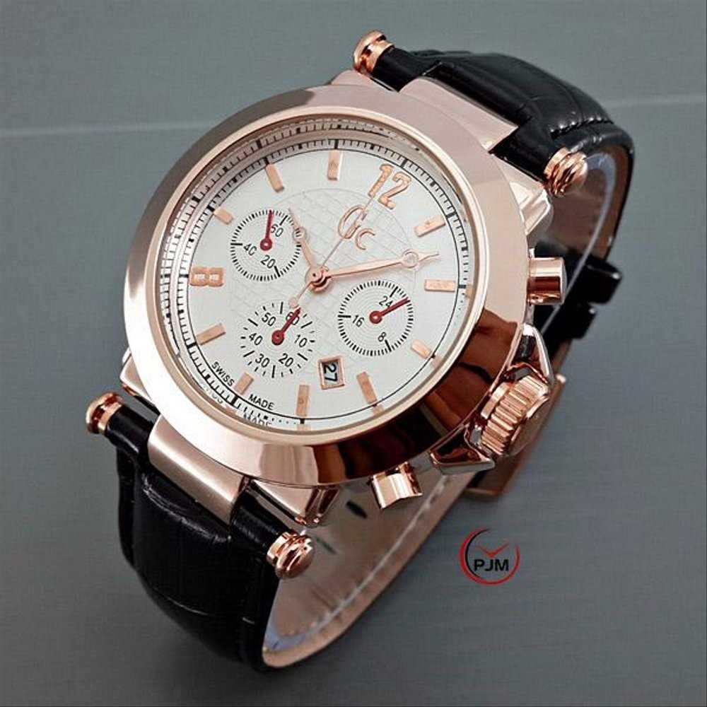 Jam Tangan GC Guess Collection Chrono Kulit