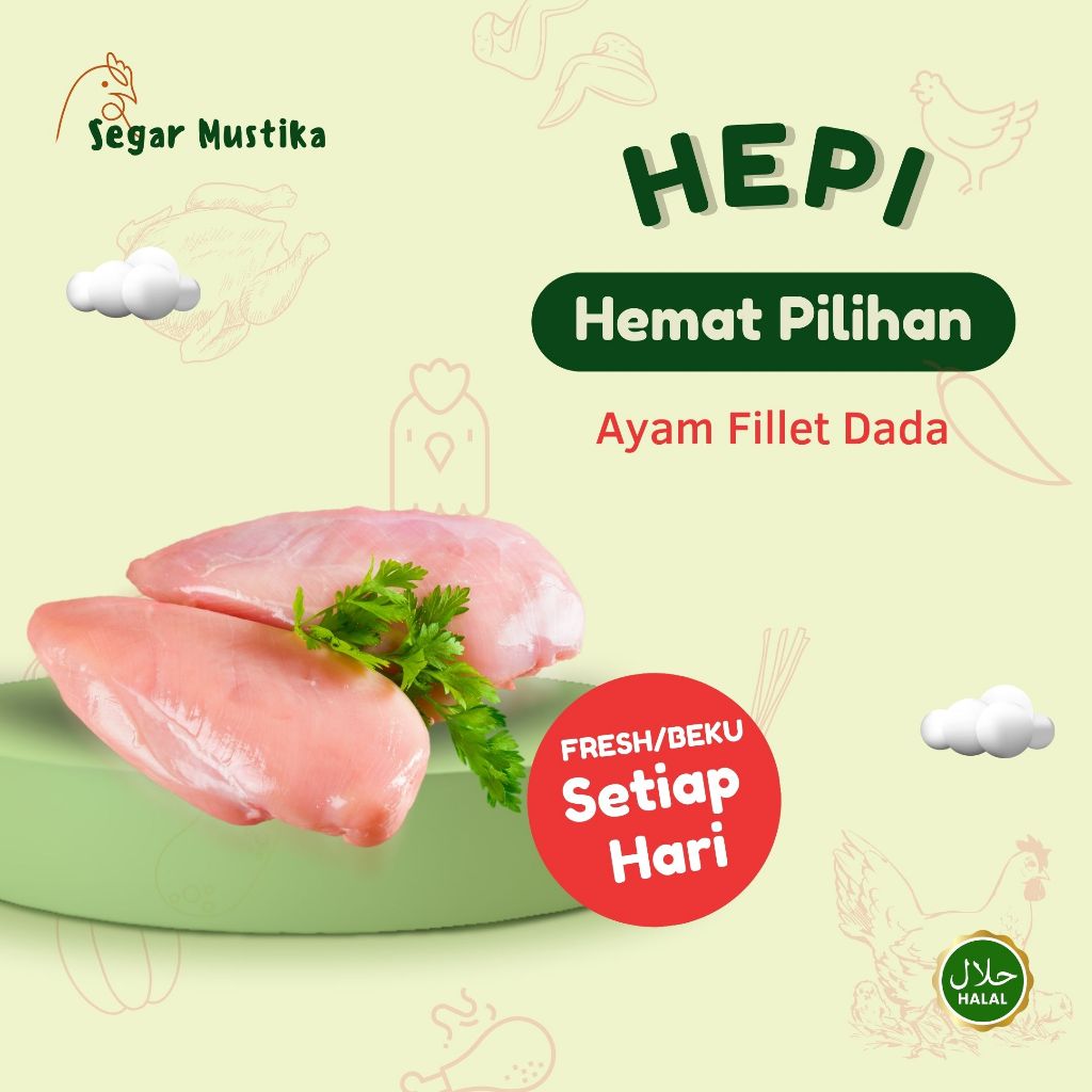 

Dada Ayam Fillet Premium Tanpa Tulang