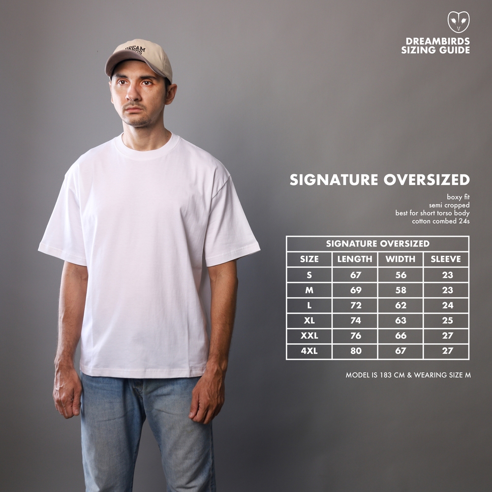 6TRY DREAMBIRDS " KRUEGER "SS T-SHIRT BLACK WASHED OVERSIZED