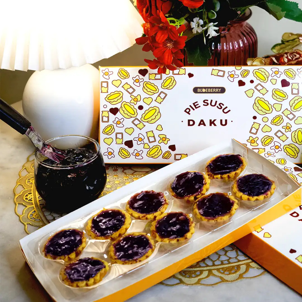 

PIE SUSU DAKU BLUEBERRY (isi 10pcs) - FREE PAPERBAG