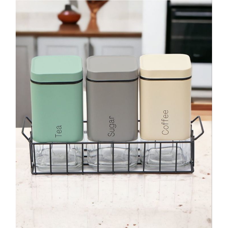 Informa toples set isi 3 hawk 1,3 liter / toples kopi gula teh